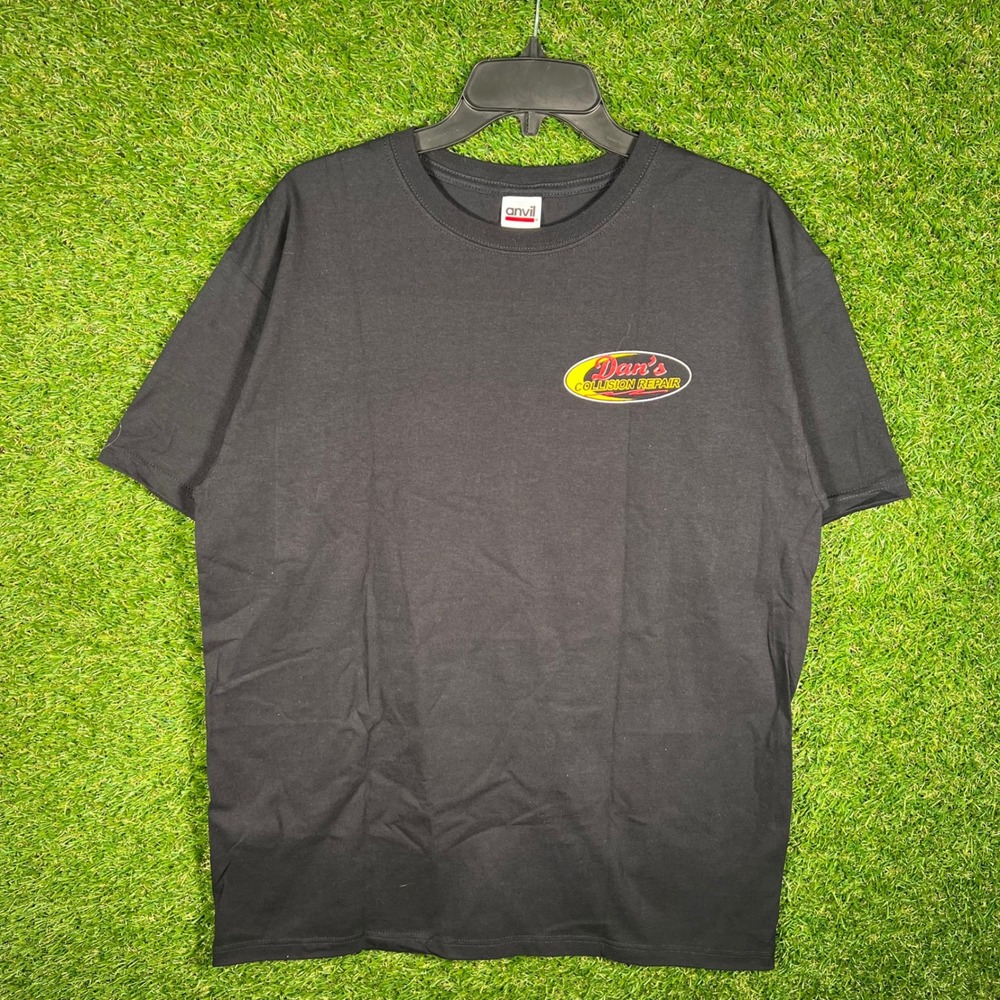 Anvil Dan's Collision Repair PPG Hottest Colors Truck‎ Graphic T-Shirt Black L